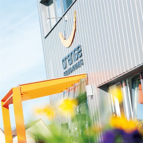Orange Hotel Und Apartments Neu-Ulm Bagian luar foto